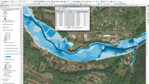 Erstellung Hochwassergefahrenkarten mit ArcMap